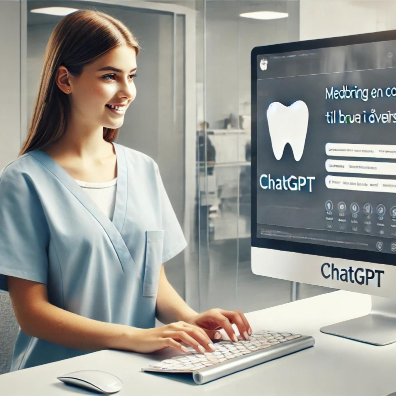 ChatGPT p tandklinikken  gr administrationen lettere med kunstig intelligens