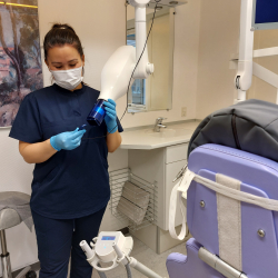 Intraorale rntgenoptagelser med firkantet tubus